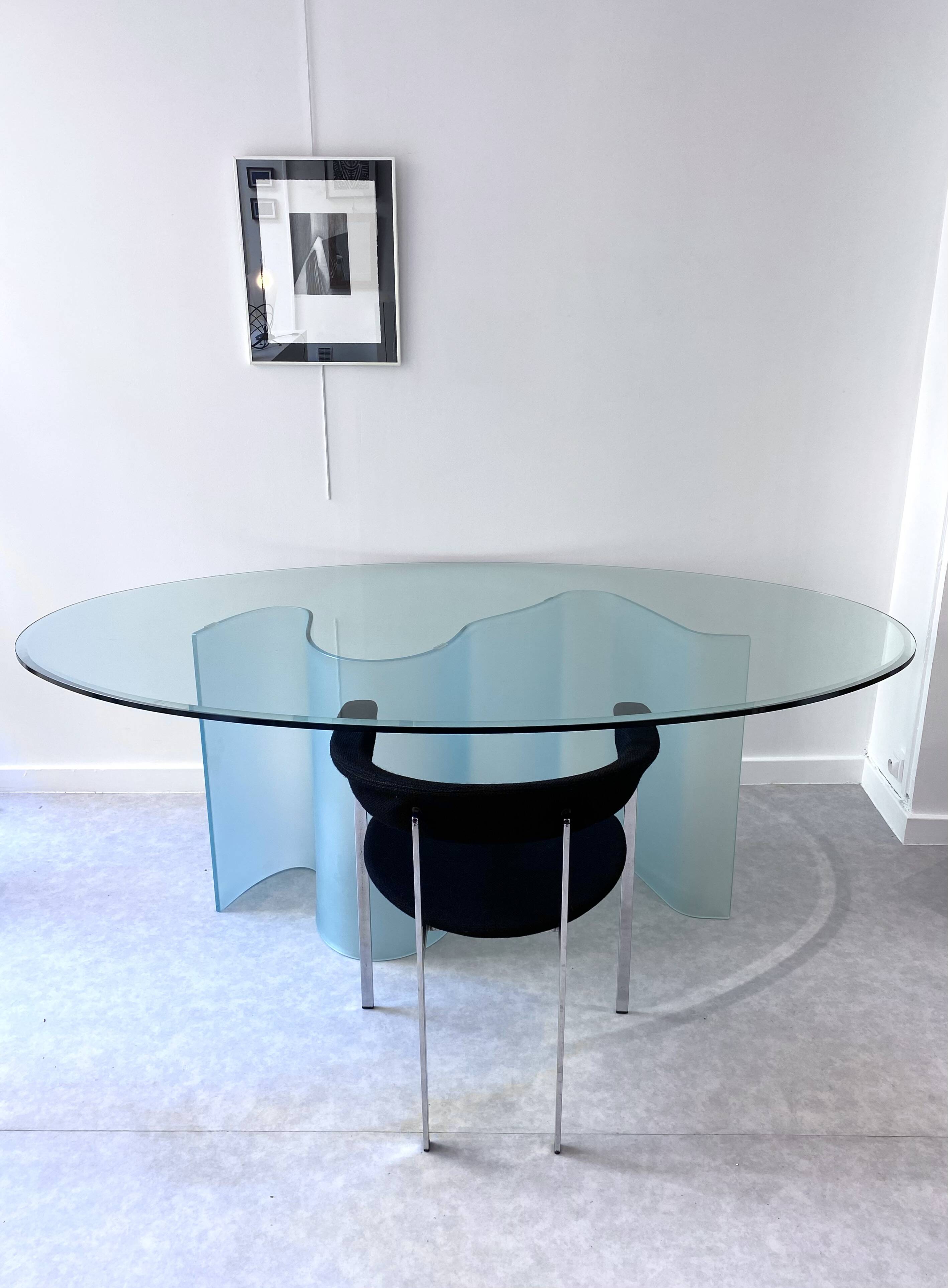 Dining room table or desk 1980 Roche Bobois