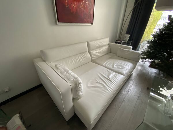 Canapé Cuir blanc - Ligne Roset