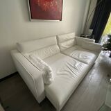 White leather sofa - Ligne Roset