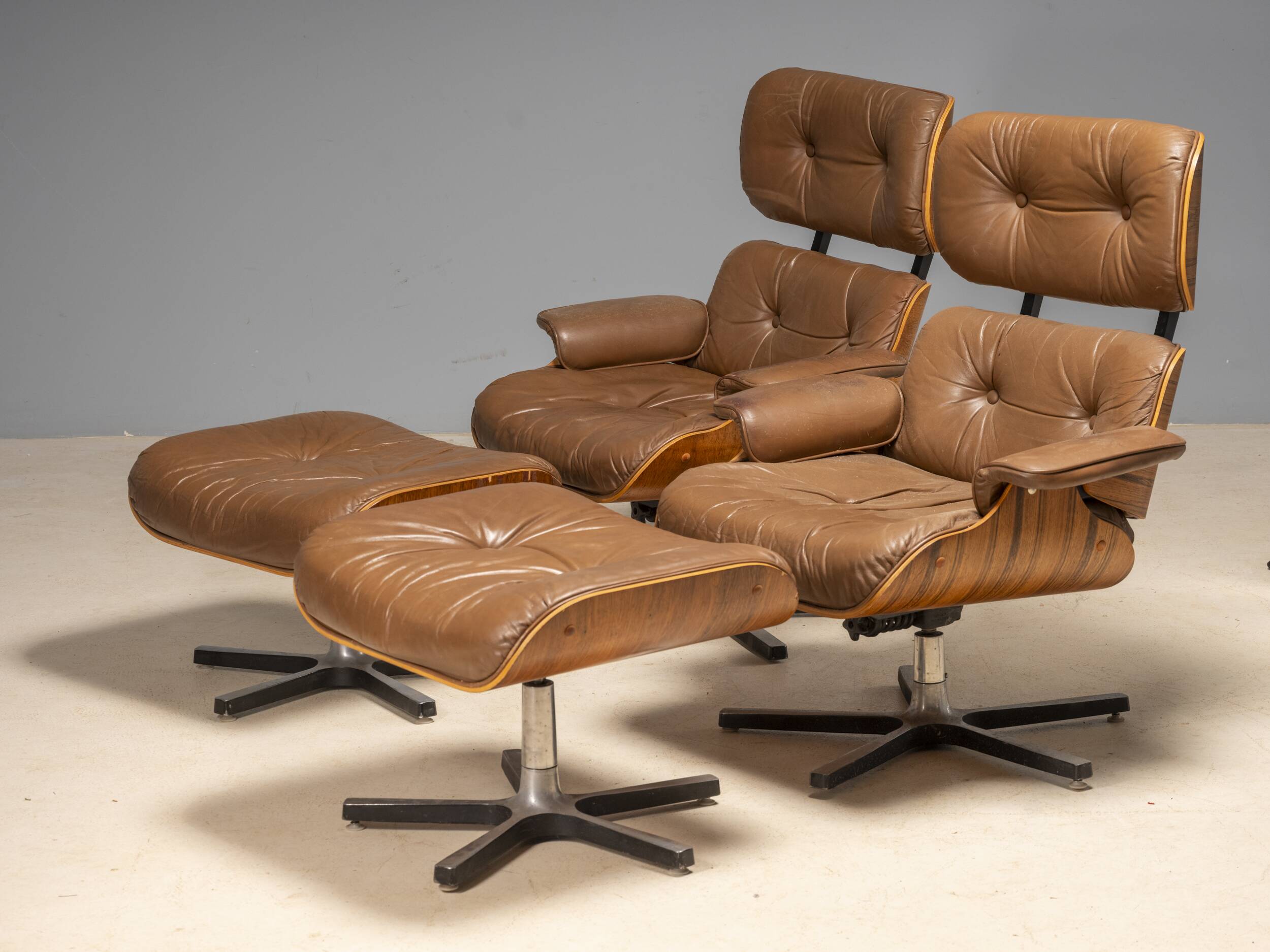 Canadian Lounge Chair and Ottoman, 1960s – Northfield Metal Products