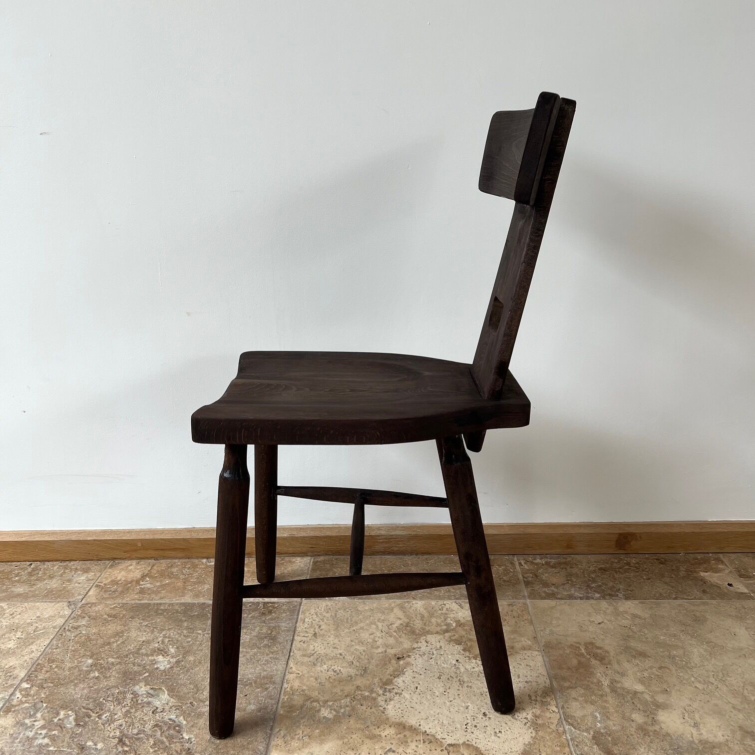 Set of six mid-century dining chairs