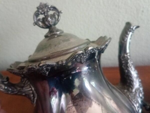 WEBSTER & SON - Service ancien café ou thé - Art Nouveau USA New York
