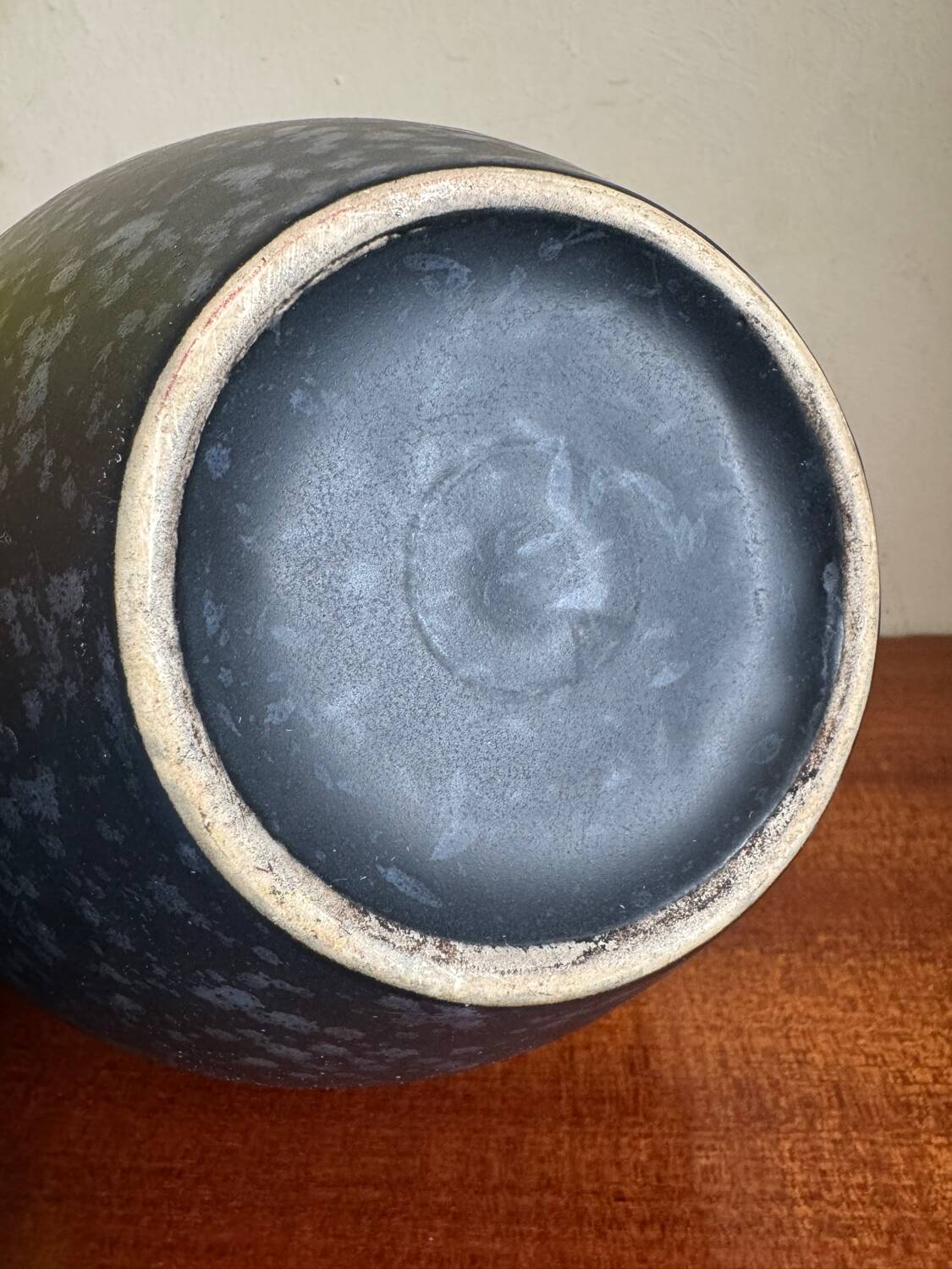Molin ceramic ball vase 80s/90s