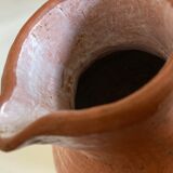 Vase pitcher XL in potter's terracotta 1960