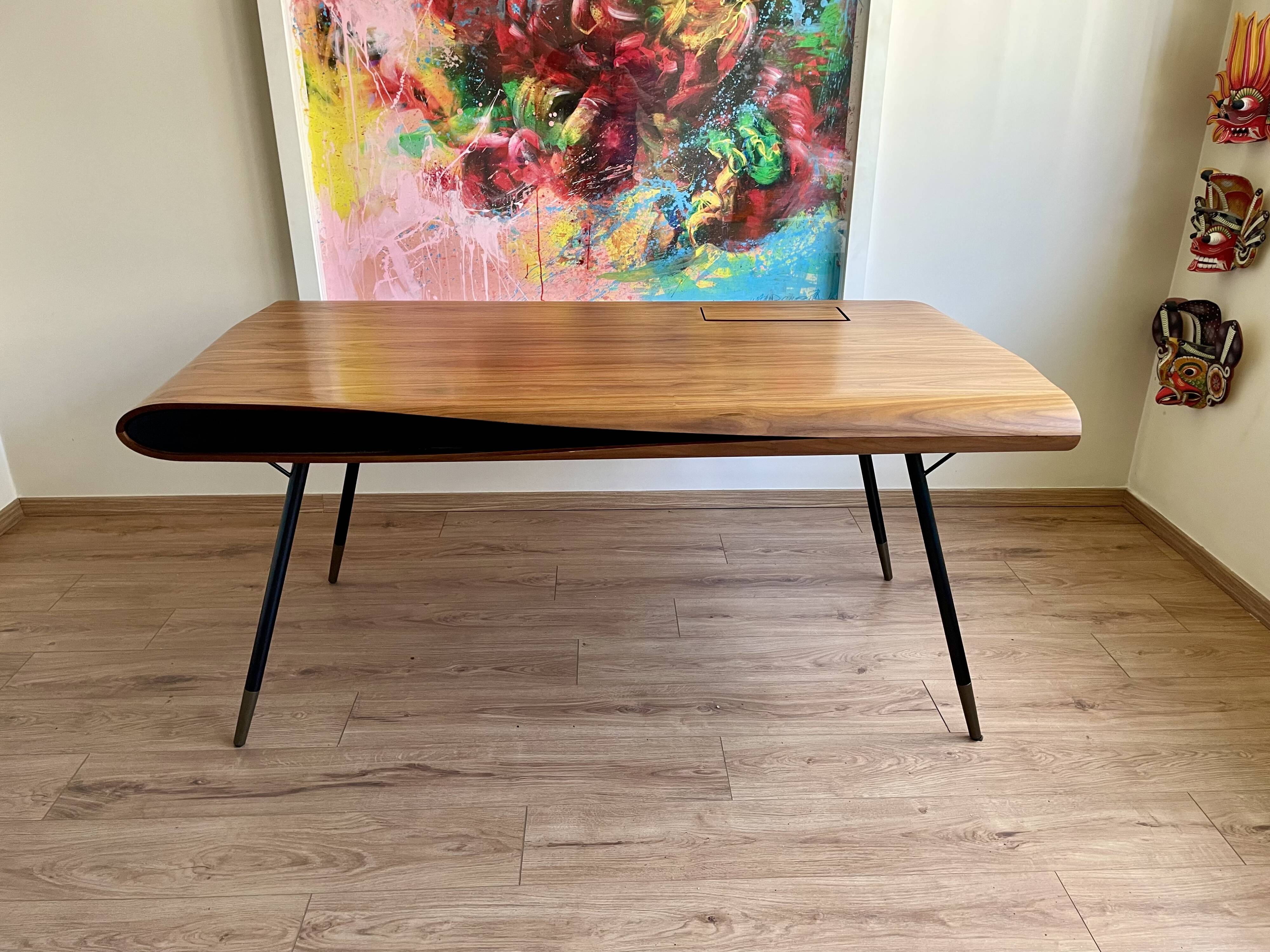 Roche Bobois Calligraphe Desk - Canaletto Walnut