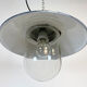 Vintage factory hanging lamp, 1970s
