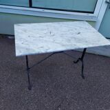 Marble bistro table