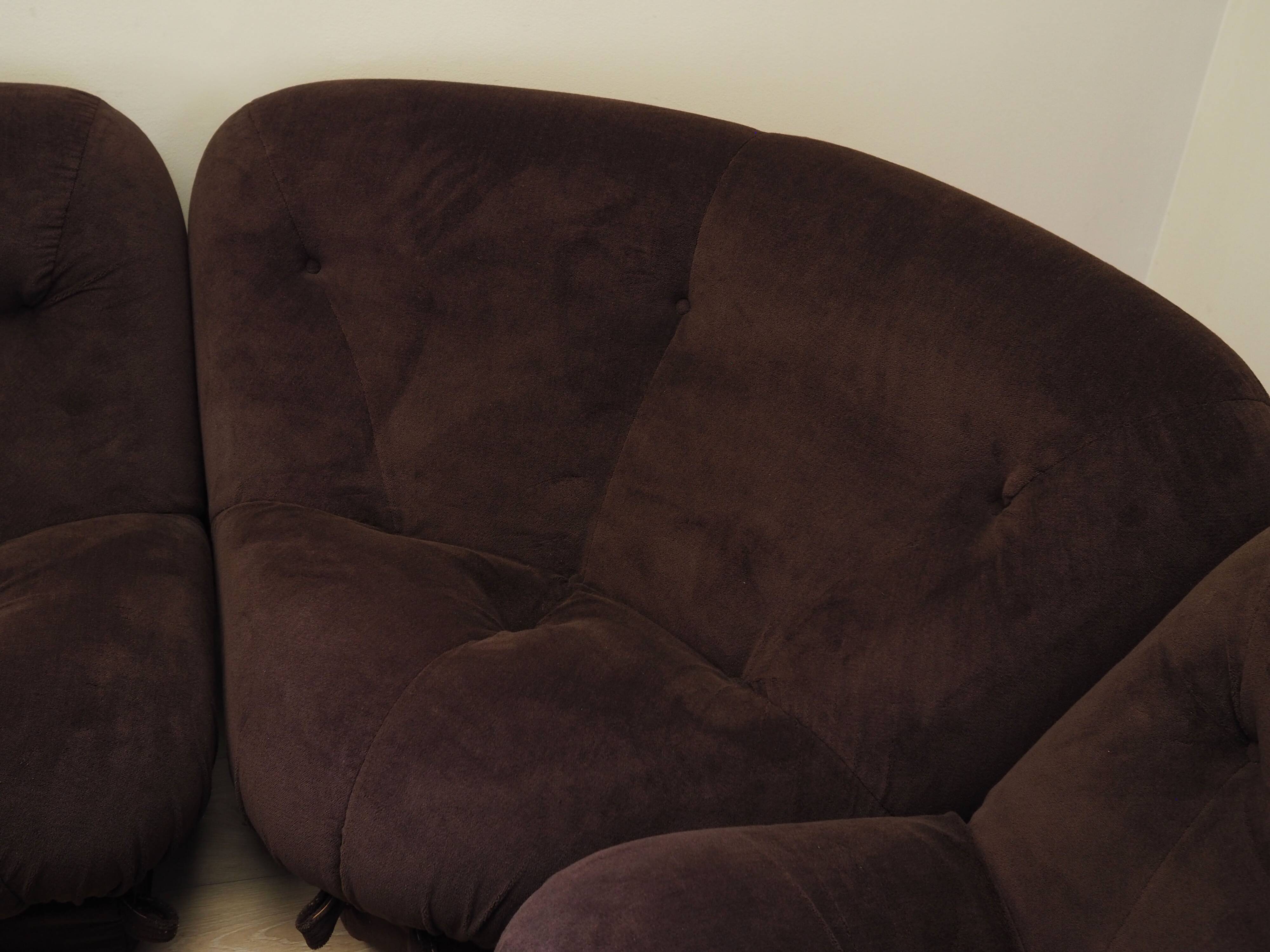 Living room set, Italian design, 1970s, designer: Rino Maturi, manufacturer
