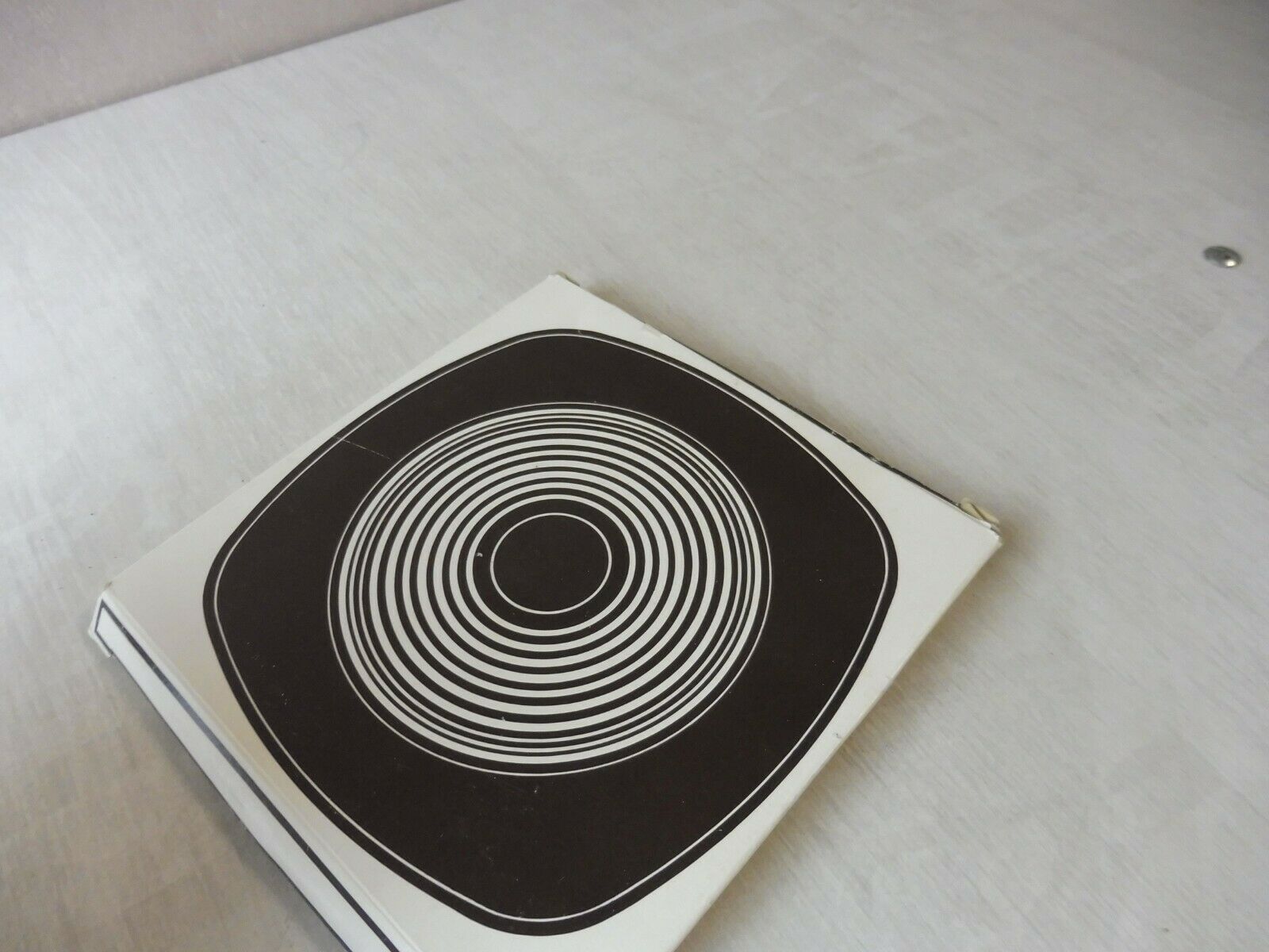 Old cup/empty pocket, stainless steel Philips collector new, vintage