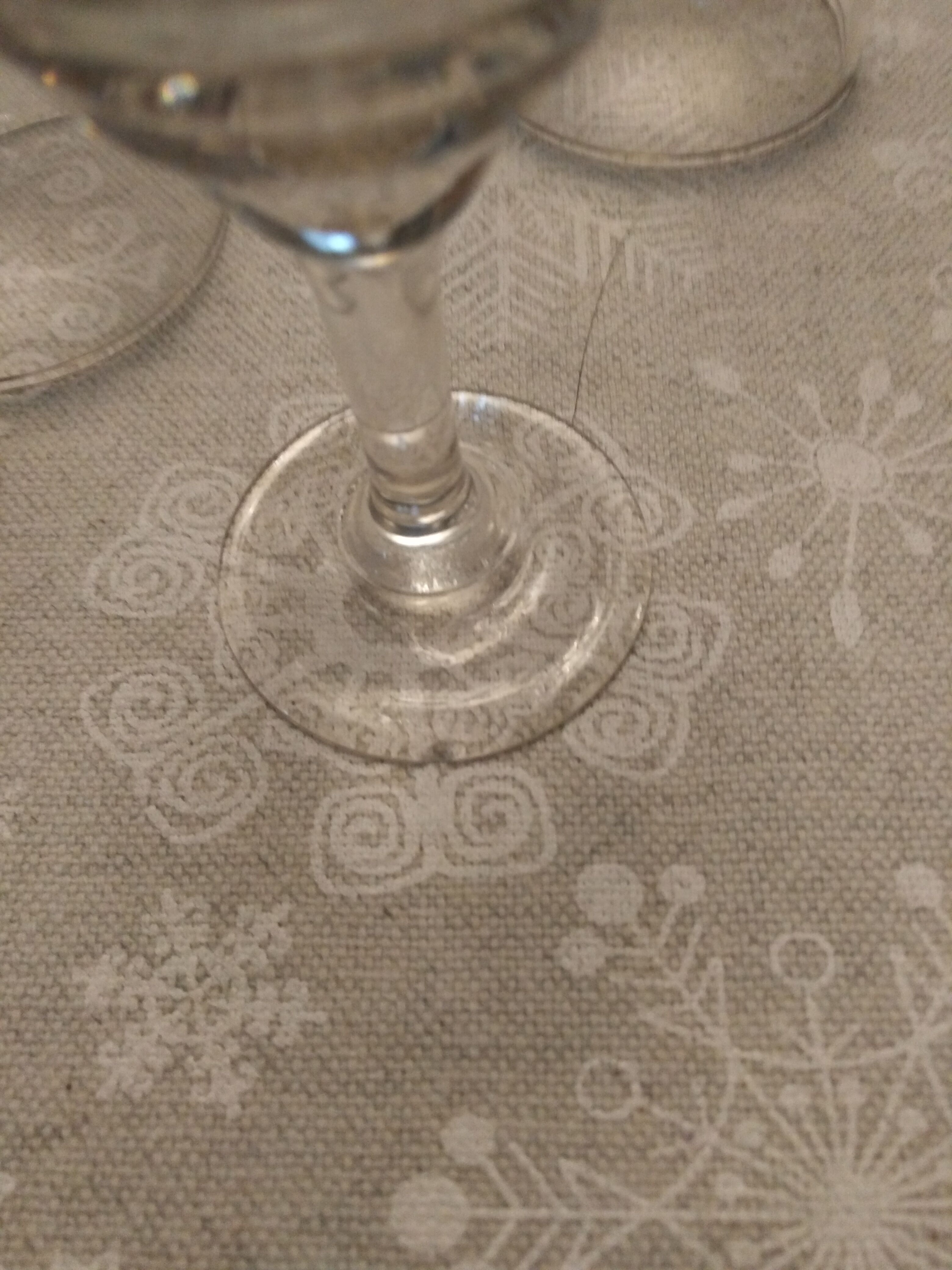 Lot de 4 verres bistrot vintage