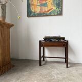 Jacques Hauville bedside table Roche Bobois mahogany