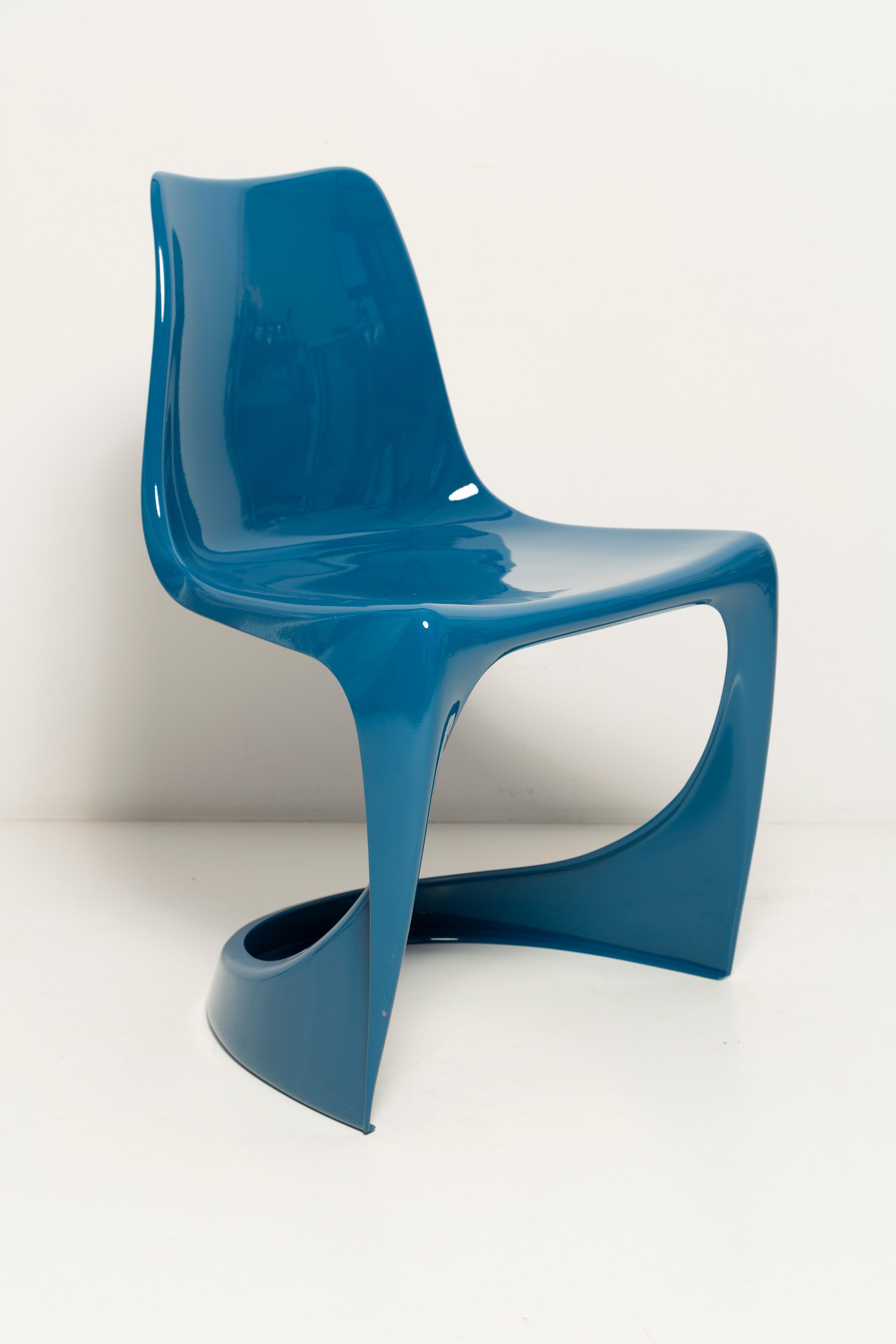 Mid-century blue sea Cado chair, Steen Østergaard, Europe, 1960s