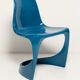 Mid-century blue sea Cado chair, Steen Østergaard, Europe, 1960s