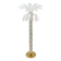 Iridescent Murano Glass Palm Tree Floor Lamp