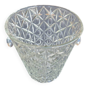 70s/80s glass champagne bucket