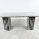 Vintage granite dining table, 1970s