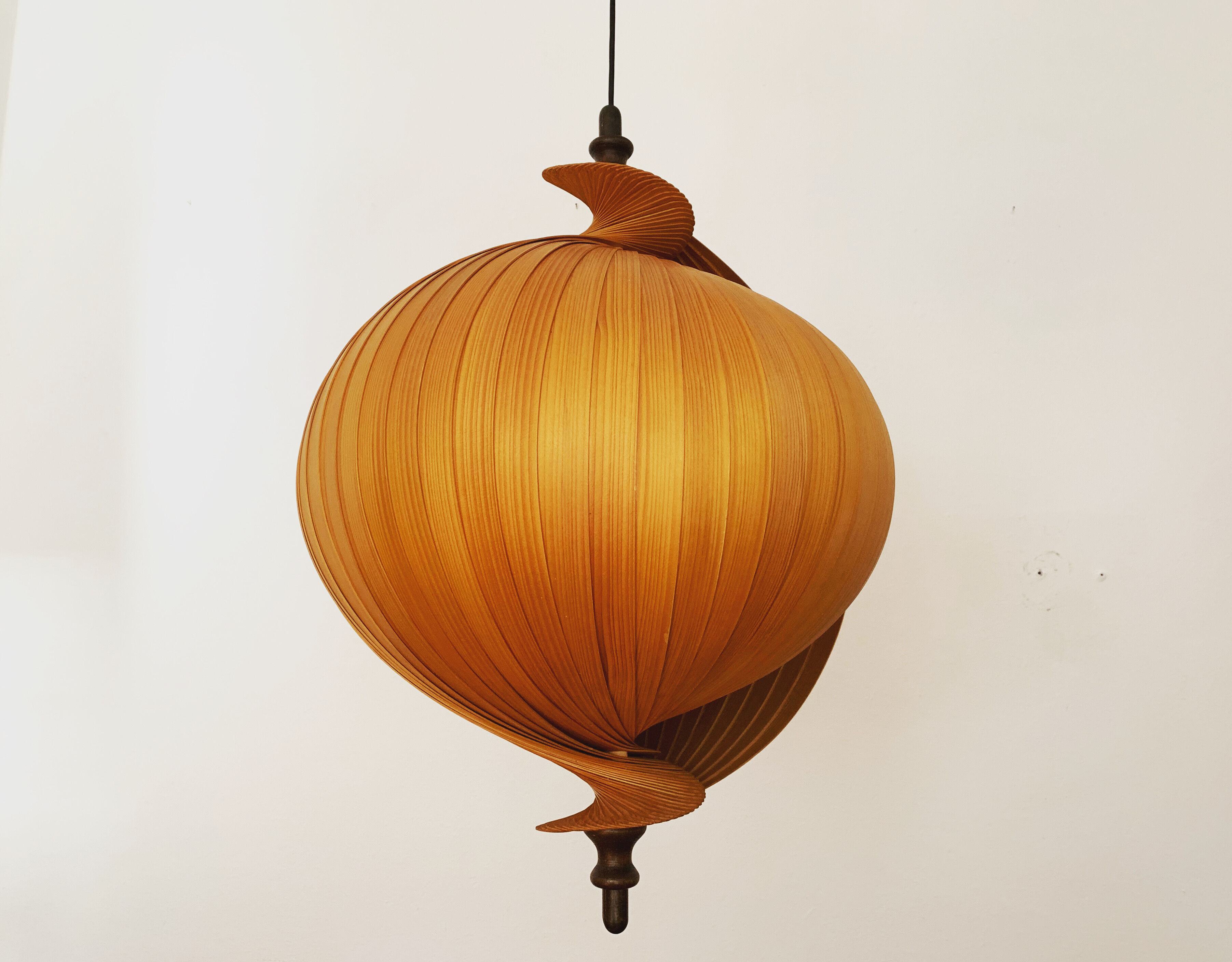 XXL swedish Mid-Century Modern moon pendant lamp