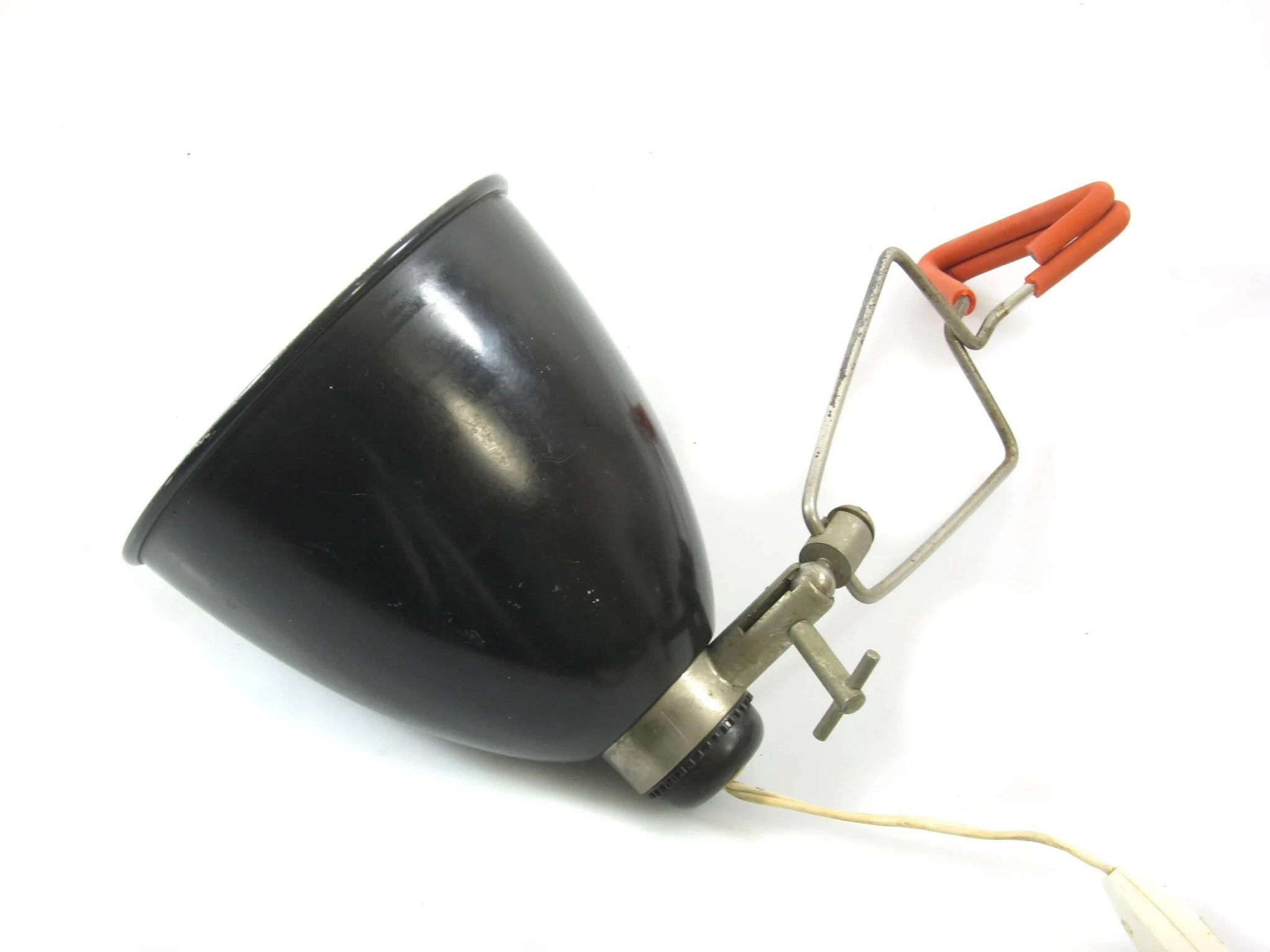 Set of two HALA clamp lamps from the 1950s, Dutch design.
