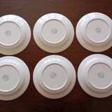 6 assiettes plates anglaises Ironstone Tableware