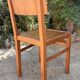 Set of 10 indestructible vintage bistro chairs signed ELF, 1950s.