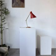 Lampe de bureau années 50 « diabolo » Aluminor
