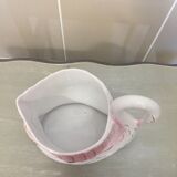 Vintage porcelain swan pot cache