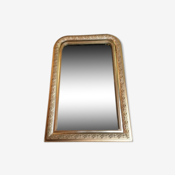 Golden Mirror late 19th 69x103cm