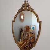 Classic bronze mirror