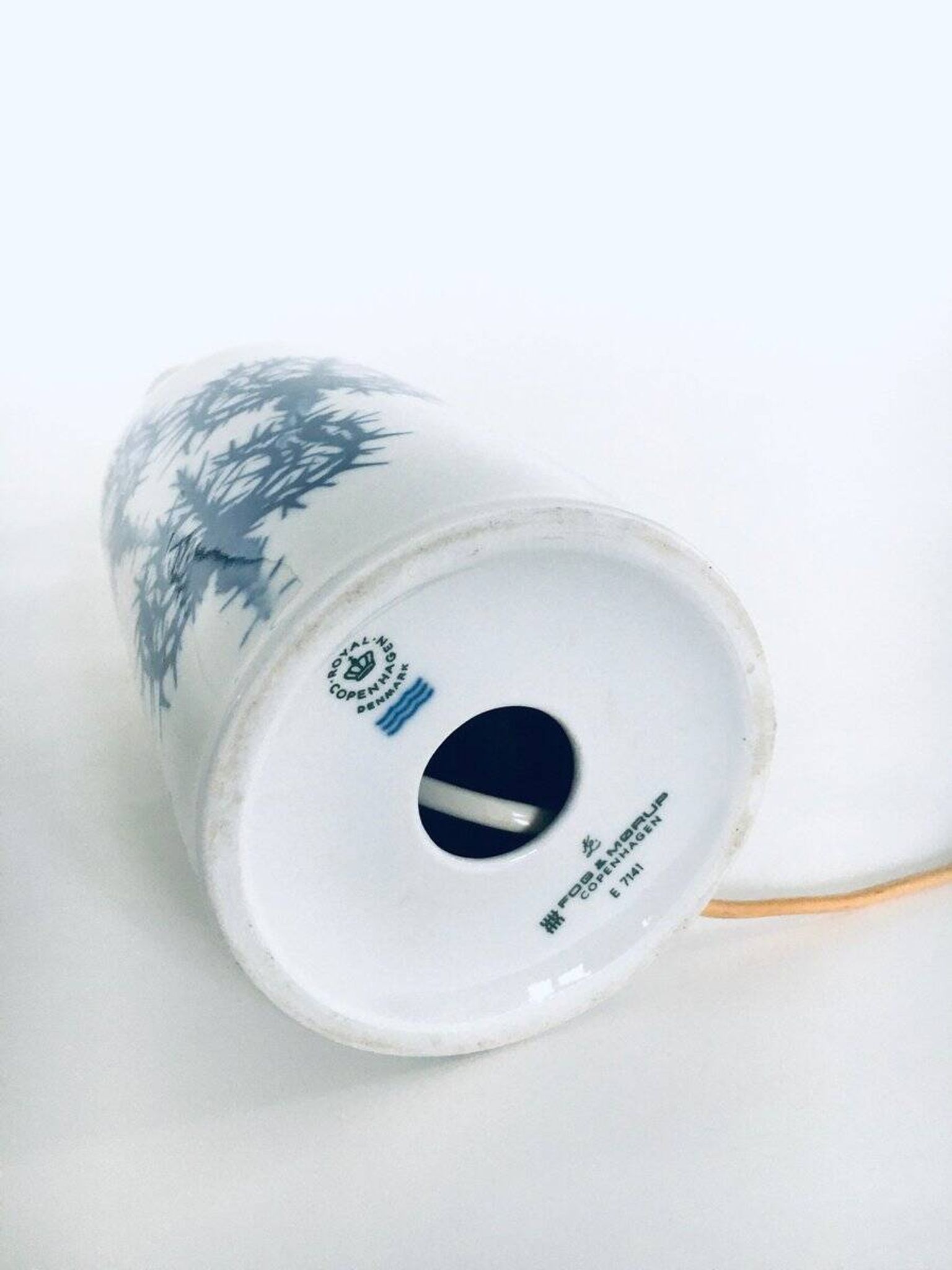 Ceramic Lamp Base from Fog & Mørup, Denmark, 1960s