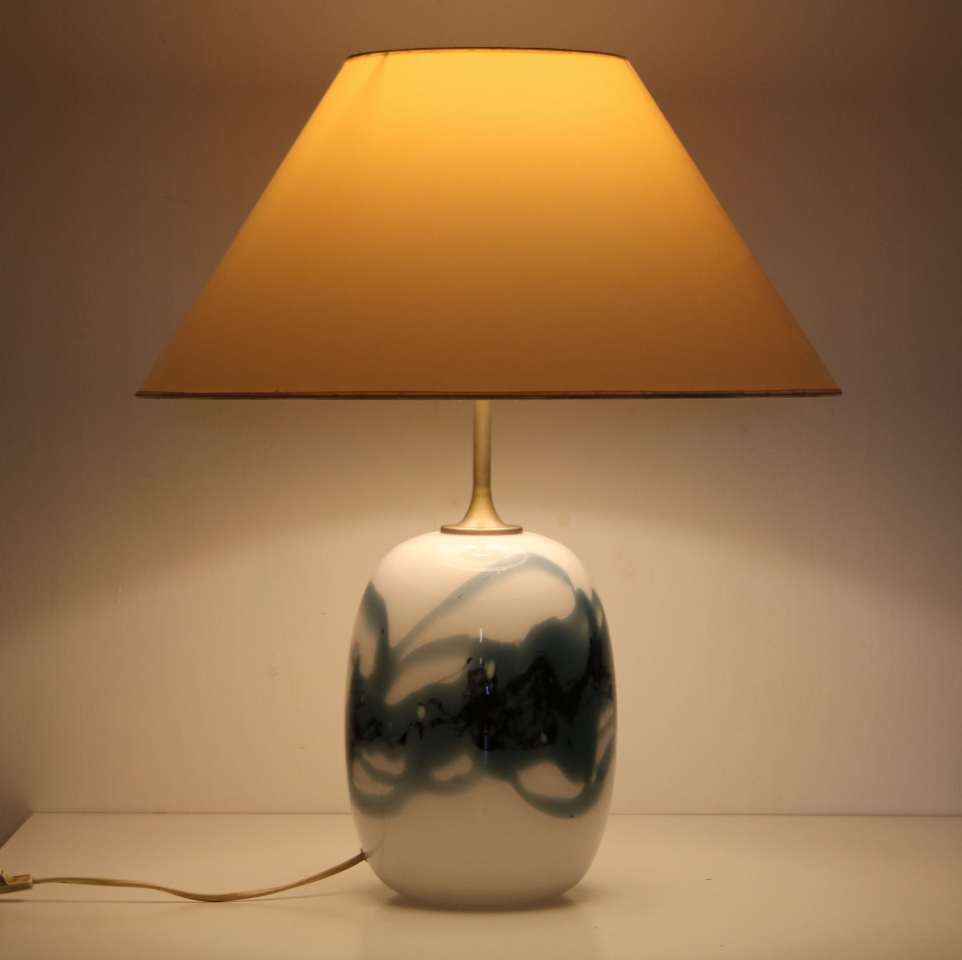 1970s Table lamp by Holmegaard in Denmark