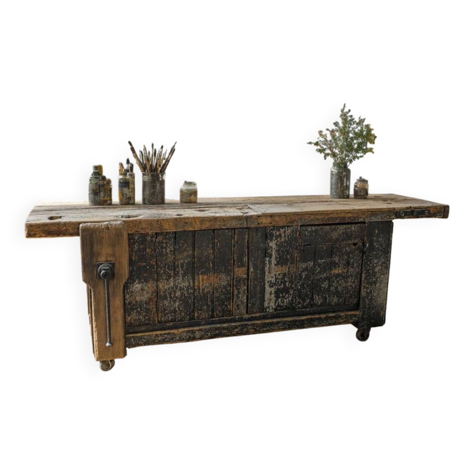 Restored old blacksmith's workshop