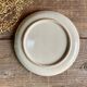 6 stoneware dessert plates