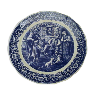 Beautiful old plate Boch Belgium