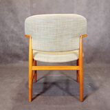 Larsen & Madsen designer armchair by Fritz Hansen, Vintage Scandinavian 1960s