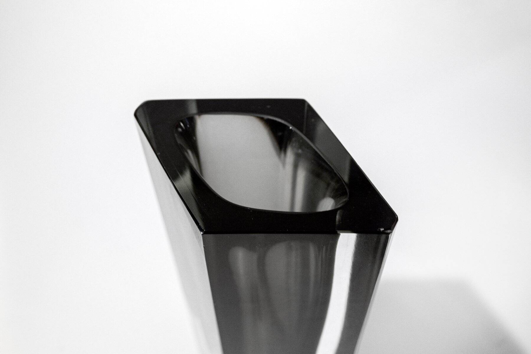 Sommerso vases in Murano glass by Flavio Poli, 1970s, set of 4