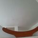 Large vintage round mirror 90cm, retro decoration