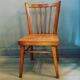Chaise enfant Baumann en bois 1950