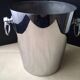 Chrome-plated steel champagne bucket by André Leroy