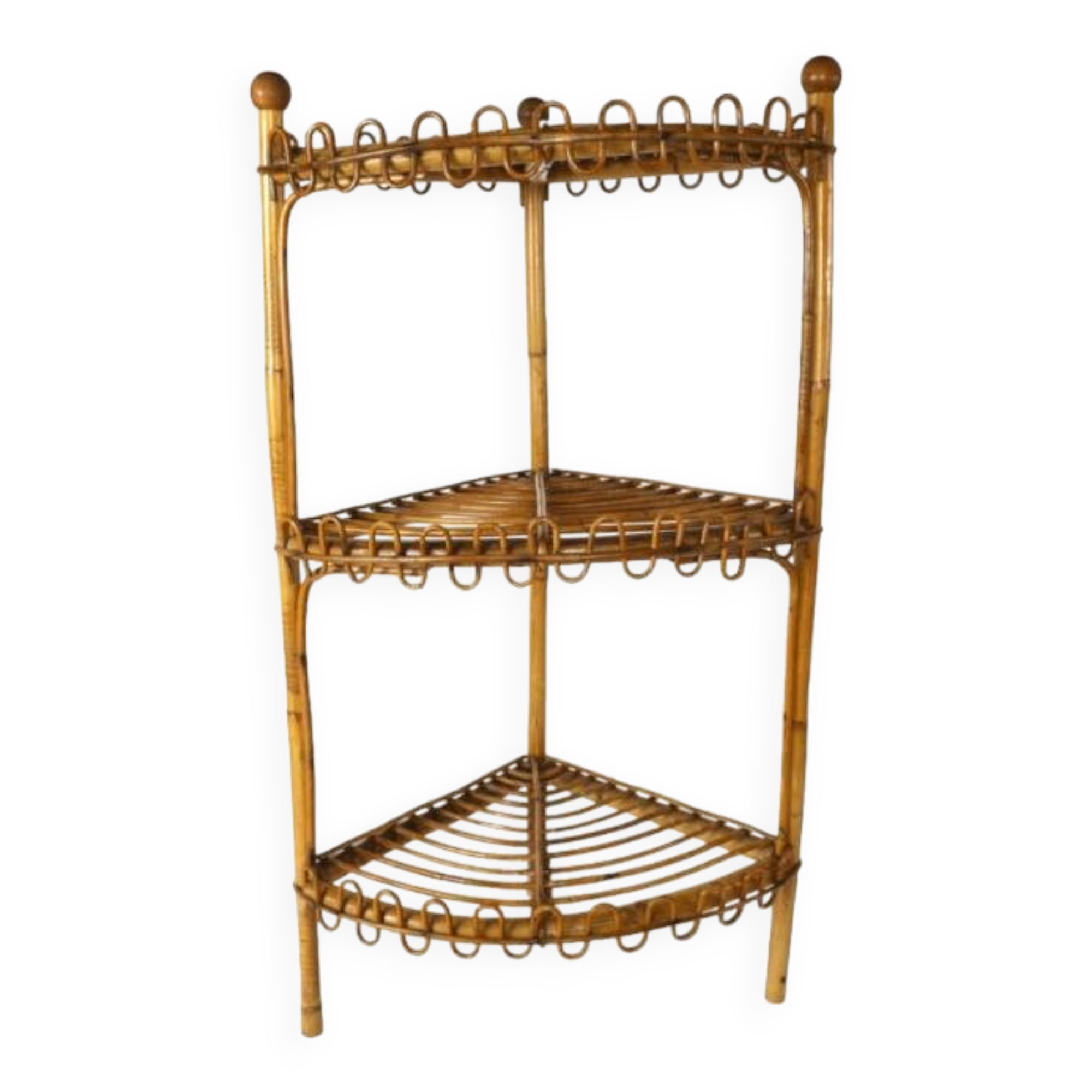 Bonacina Etagere, bamboo corner, vintage