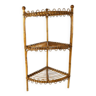 Bonacina Etagere, bamboo corner, vintage