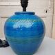 Ceramic lamp by Aldo Bondi Italy 1970