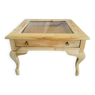 Wooden coffee table