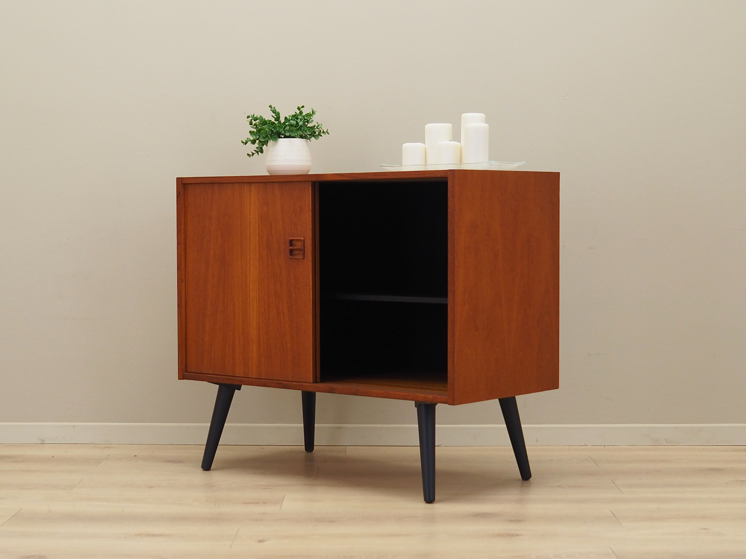 Teak cabinet, Danish design, 1970s, production: Denmark
