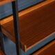Vintage 20thc italian modular teak wall cabinet c.1960