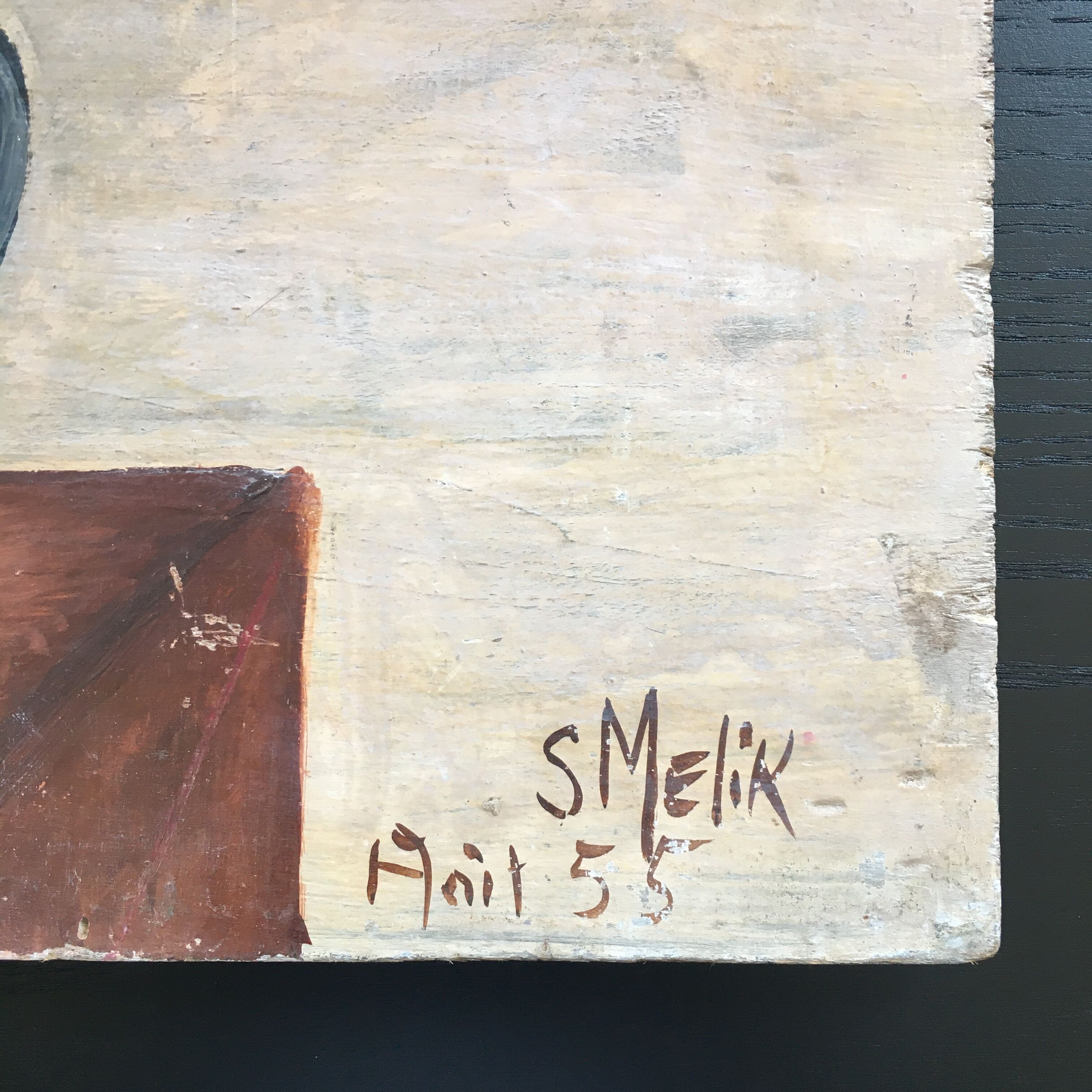 Table bouquet of gladioli