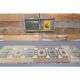 1970s Turkish Oushak Handmade Runner Rug 73x245