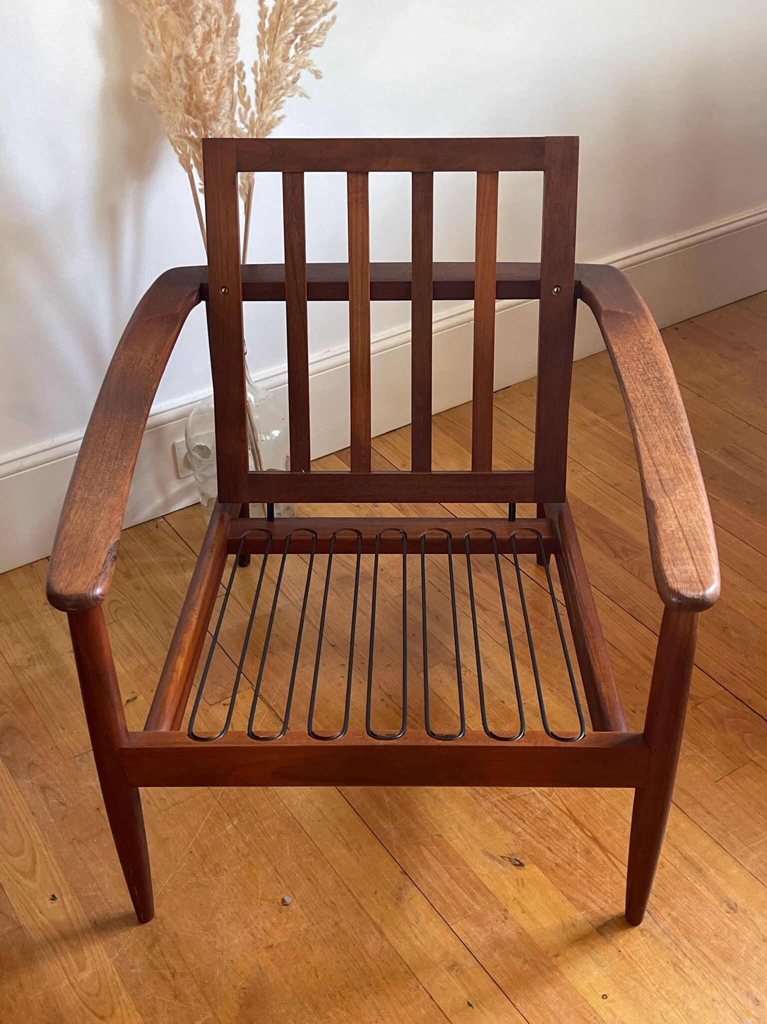 Pair of Danish armchairs designed in the 60s.
