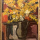 Oil on cardboard - french school