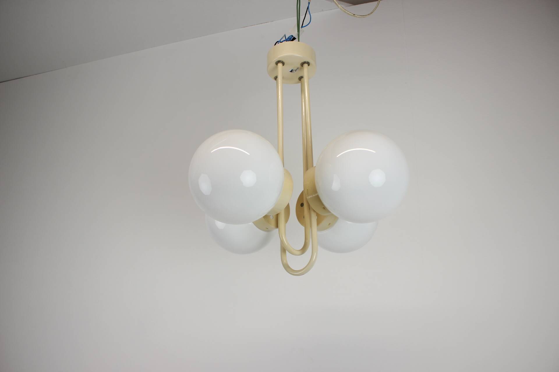 Mid-Century Chandelier by Instala Decin, 1970s, Czechoslovakia