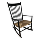 Fauteuil à bascule J16 Mobler Hans Wegner